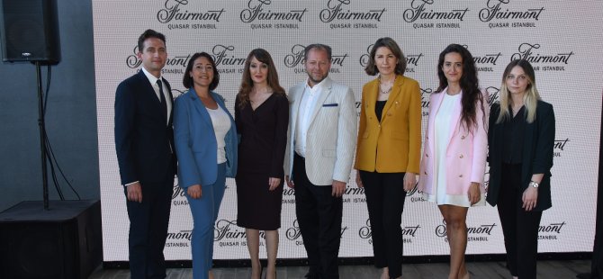 “Studio Sky” Fairmont Quasar Istanbul’da hizmete  girdi