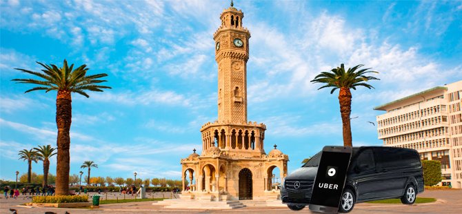 Uber Taksi 1 Temmuz’da İzmir’de başlıyor! 