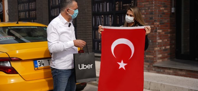 UberBayrak ile Cumhuriyet Bayramı kutlaması