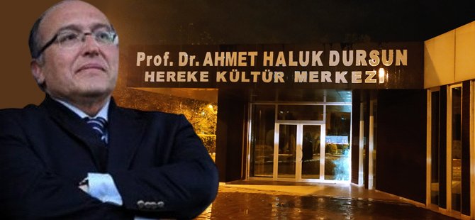 Prof. Dr. Haluk Dursun’un ismi Hereke’de yaşatılıyor 