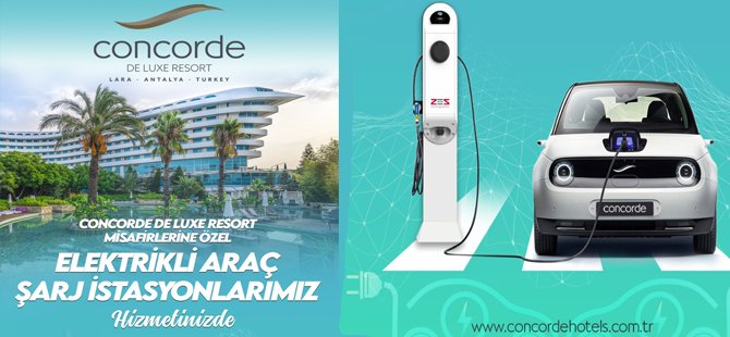 Concorde De Luxe Resort’tan misafirlerine yeni hizmet