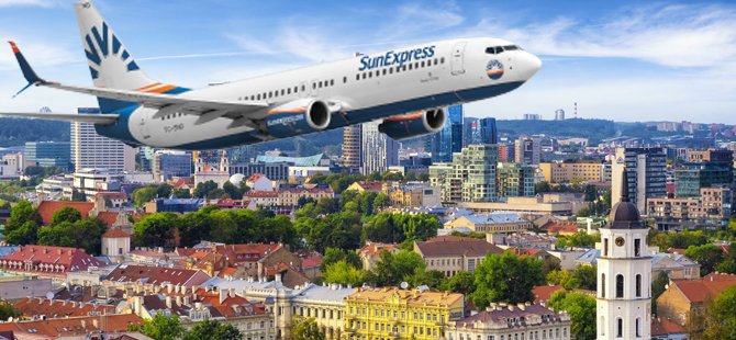 SunExpress Vilnius - Antalya direkt uçuşlarına başladı