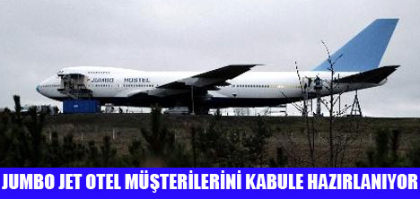 747 BOEİNG OTELE DÖNÜŞTÜRÜLDÜ