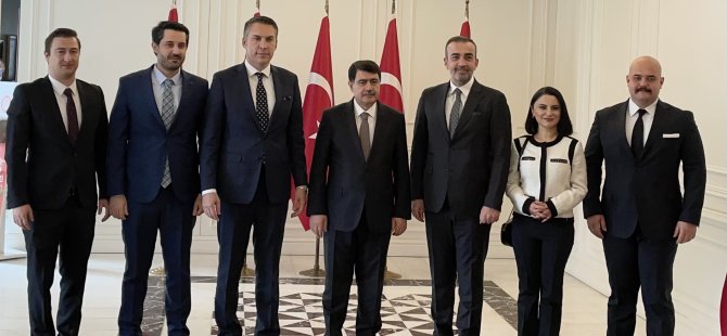 TÜGİAD’DAN ANKARA VALİSİ VASİP ŞAHİN’E ZİYARET