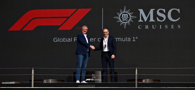 Formula 1, Msc Cruises'i 2022 Sezonu Öncesinde Global Partner Olarak Duyurdu