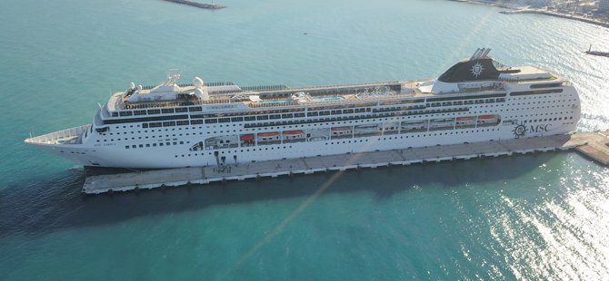 MSC LIRICA, 2022 Yaz Sezonu İçin Kuşadası'ndan Kalkıyor