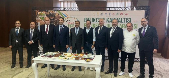 Gastronomi Turizmi Derneği Balıkesir Kahvaltı Festivali Lansmanını gerçekleştirdi