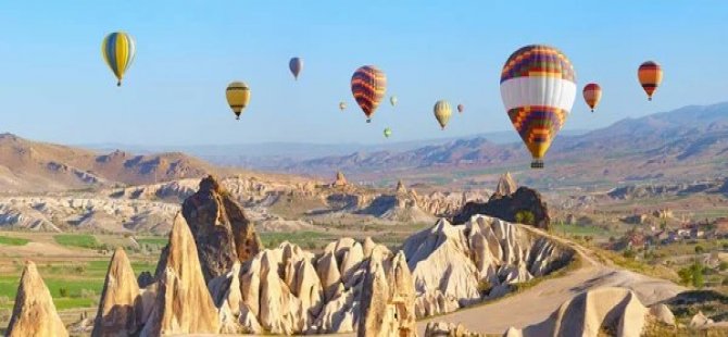 TÜRKİYE'DE SICAK HAVA BALONU UÇUŞU YAPILAN 5 BÖLGE