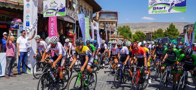 Bisikletçiler Kapadokya’da Başladı Erciyes’te Bitirdi