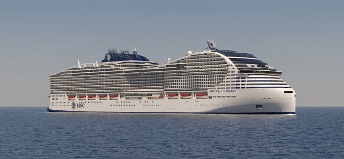 MSC World Europa, isim töreni için Katar Doha’ya doğru yola çıktı