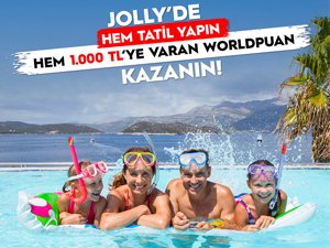 Jolly’den kaçırılmayacak 1.000 TL’ye varan worldpuan kampanyası! 