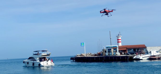 Cankuş Drone, Kemer İş İnsanlarına Tanıtım Uçuşu Yaptı