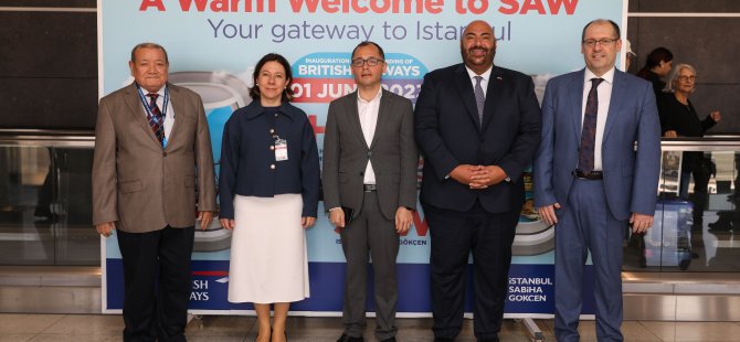 Sabiha Gökçen Havalimanı’ndan British Airways ile Londra uçuşları başladı