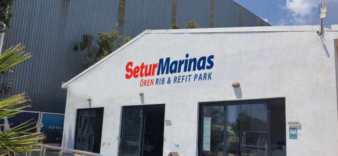 Setur Marinas Rib & Refit Park’ı Ören’de Hizmete Sunuyor