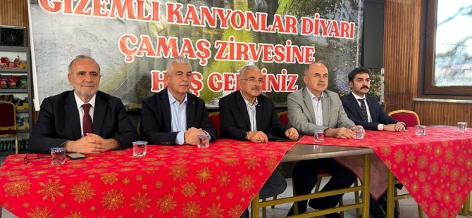 Gizemli Kanyonlar Diyarı Çamaş Zirvesi yapıldı