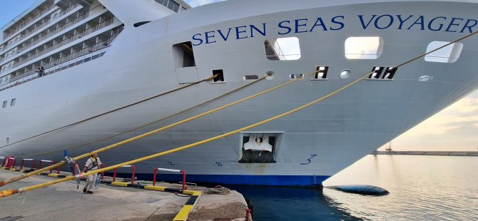 Seven Seas Voyager QTerminals Antalya Limanı’nda