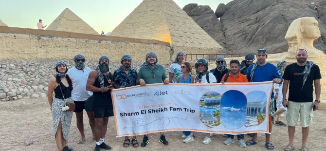 AJet, ilk Fam Trip’ini BookingAgora ile Sharm El Sheikh’e yaptı!