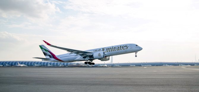 Emirates, A350 uçağı ile Hindistan'a uçuyor