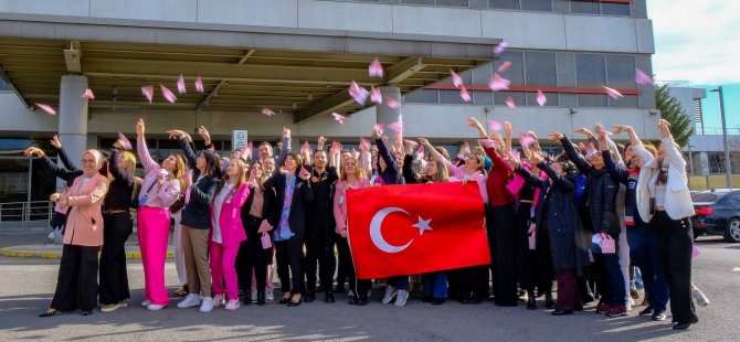 Sabiha Gökçen Havalimanı’nda kadınlara ilham veren 8 Mart kutlaması