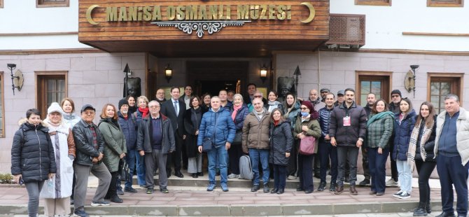 Manisa Büyükşehir Belediyesi, İzmirli Turist Rehberlerini Ağırladı