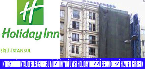 HOLİDAY INN ŞİŞLİ GÜN SAYIYOR