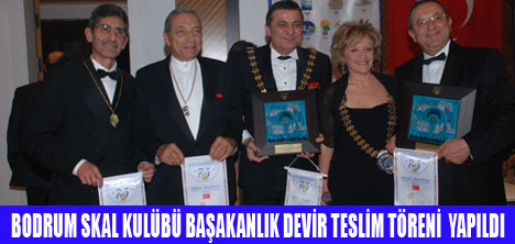 BODRUM SKAL BAŞKANI AHMET BİÇER OLDU