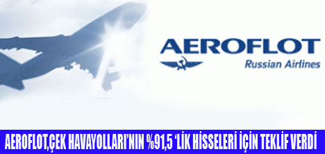 AEROFLOT,ÇEK HAVAYOLLARINA TALİP