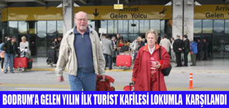 DANİMARKALI İLK TURİST KAFİLESİ GELDİ