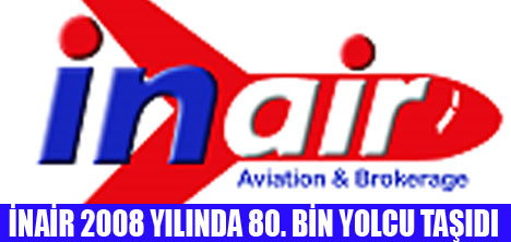 INAİRIN HEDEFİ 100 BİN KOLTUK