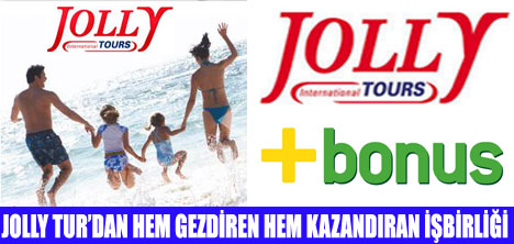 JOLLY TUR İLE GEZ BONUS İLE KAZAN