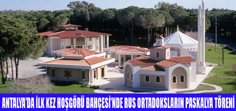 HOŞGÖRÜ BAHÇESİNDE PASKALYA TÖRENİ