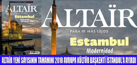 ALTAİR DERGİSİNDEN İSTANBUL JESTİ