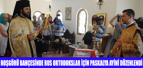 HOŞGÖRÜ BAHÇESİNDE PASKALYA AYİNİ