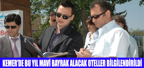 KEMERDE MAVİ BAYRAK BİLGİLENDİRMELERİ