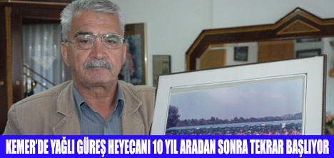 KEMER'DE YAĞLI GÜREŞ HEYECANI