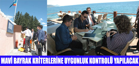 KEMERDE MAVİ BAYRAK DENETİMLERİ