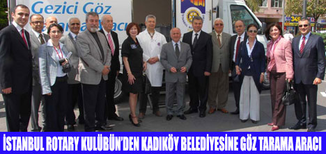 ROTARY KULÜBÜNDEN GÖZ TARAMA ARACI