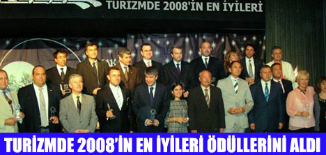 TURİZMDE 2008 YILININ EN İYİLERİ