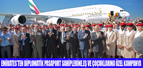 EMIRATES'DEN  DİPLOMAT İNDİRİMİ