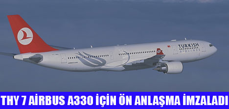 THY AİRBUS A 330 ALIYOR