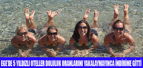 EGELİ OTELCİLER FİYAT İNDİRDİ