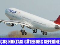 THY GÖTEBORG SEFERİNE BAŞLADI