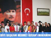 KEŞAN BELEDİYE BAŞKANI MEHMET ÖZCAN'A MAKAMINDA ZİYARET