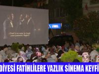 FATİHTE YAZLIK SİNEMA KEYFİ