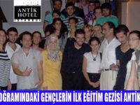 80 GENÇ ANTİK HOTELDE