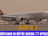 EMİRATES EN BÜYÜK 777 BOEING FİLOSUNA SAHİP