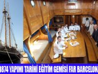 TARİHİ İSPANYOL YELKENLİSİ İSTANBULDA