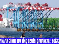 57 METRELİK DEV KONTEYNER GEMİSİ