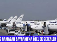 SUNEXPRESS'DEN  BAYRAMDA 19 EK SEFER