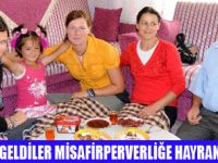 BAĞ EVİNDE ESTONYALI MİSAFİR